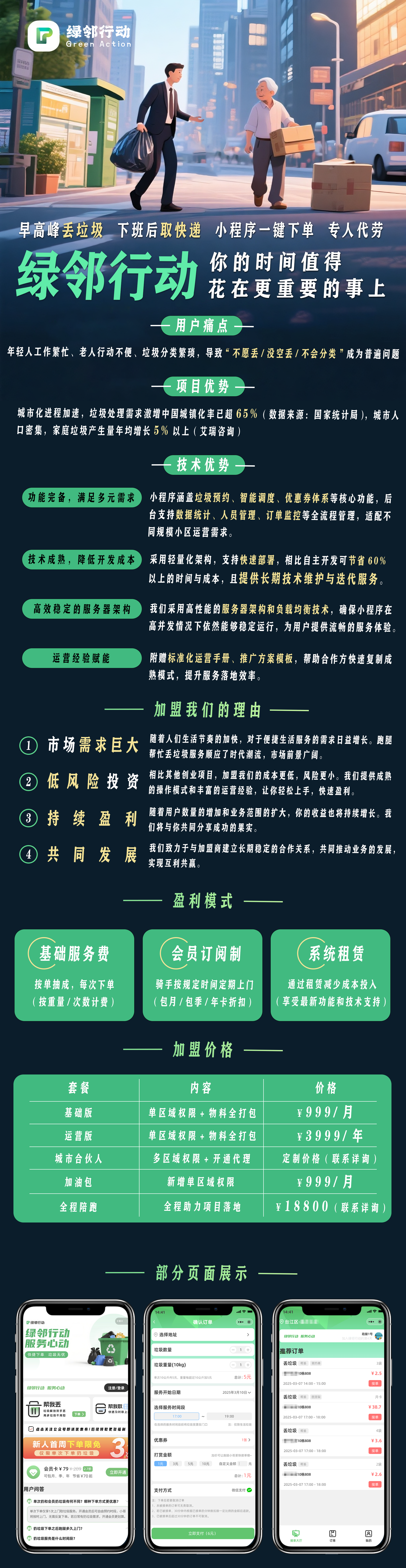 绿邻行动宣传页